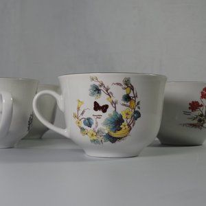 🫖 Florabunda Vintage Royal Cuthbertson 10 piece Set - 5 Servings cups/saucers